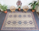 Vintage Konya Sille Turkish Rug