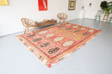 Old Sivas Sarkisla Turkish Kilim Rug 8ftx12.3ft