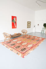 Old Sivas Sarkisla Turkish Kilim Rug 8ftx12.3ft