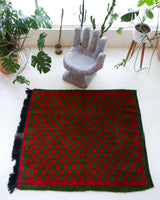 Vintage Turkish rug in a living room setting, pile rug, Turkish rug, vintage rug, portland, rug shop, bright colors, wild shaman, soft rug, bold color, Portland, Oregon, rug store, rug shop, local shop, shag rug, shaggy, plush