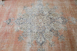 Vintage Turkish Isparta Rug 8ftx11ft