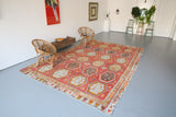 Old Sivas Sarkisla Turkish Kilim Rug 8.6ftx12.4ft