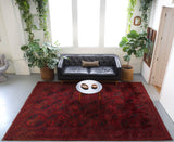 old rug, antique rug, Turkish rug, Portland, Oregon, rug store, rug shop, local shop, bright colors, wild shaman, large rug, area rug, red rug, bold color, burgundy, dark red