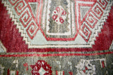 Vintage Konya Karapinar Turkish Rug 3.7ftx5.9ft
