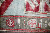 Vintage Konya Karapinar Turkish Rug 3.7ftx5.9ft