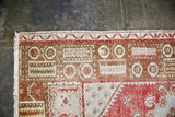 Vintage Faded Anatolian Kirsehir Rug 3.4ftx5.2ft