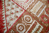Vintage Faded Anatolian Kirsehir Rug 3.4ftx5.2ft