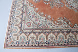 Vintage Turkish Isparta Rug 7ftx10ft