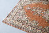 Vintage Turkish Isparta Rug 7ftx10ft
