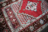 Vintage Anatolian Kirsehir Rug inspired by Transylvanian Style 3.7x5.9ft