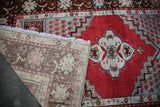 Vintage Anatolian Kirsehir Rug inspired by Transylvanian Style 3.7x5.9ft