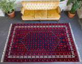 old rug, antique rug, Turkish rug, Portland, Oregon, rug store, rug shop, local shop, bright colors, wild shaman, large rug, area rug, red rug, bold color, burgundy, dark red