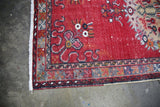 Vintage Faded Anatolian Turkish Rug 3.4ft x 6.7ft
