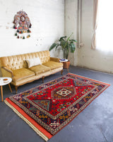 pile rug, Turkish rug, vintage rug, portland, rug shop, bright colors, wild shaman, soft rug, bold color, Portland, Oregon, rug store, rug shop, local shop