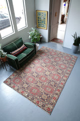 Old Kayseri "Holbein" Rug 6.4ftx9.6ft