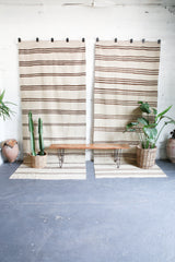 Vintage Turkish Palaz Kilim Rug 5'x12'4"