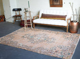 Vintage Isparta Rug 5.7ftx8.6ft