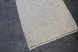 Vintage Faded Anatolian Turkish Runner Rug 2.6x12ft