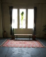 Semi-antique Oushak Esme Kilim 5'5"x10'7"