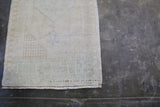 Vintage Faded Anatolian Turkish Runner Rug 2.6x12ft