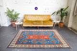 pile rug, Turkish rug, vintage rug, portland, rug shop, bright colors, wild shaman, soft rug, bold color, Portland, Oregon, rug store, rug shop, local shop