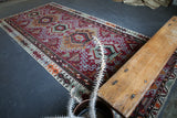 Semi-antique Adana Kilim Rug 6'x13'