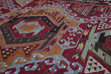 Semi-antique Adana Kilim Rug 6'x13'