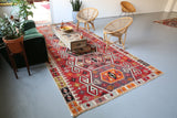 Semi-Antique Konya Ereğli Kilim Rug 5'10"x13'3"