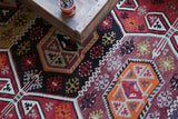 Semi-Antique Konya Ereğli Kilim Rug 5'10"x13'3"