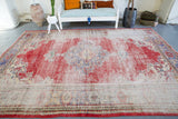 Old Demirci Oushak Rug 8ftx11.4ft