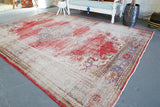 Old Demirci Oushak Rug 8ftx11.4ft