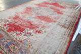 Old Demirci Oushak Rug 8ftx11.4ft