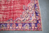 Old Demirci Oushak Rug 7ftx10.3ft