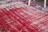 Old Demirci Oushak Rug 7ftx10.3ft
