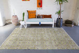 Vintage Isparta Rug 6ftx8.5ft