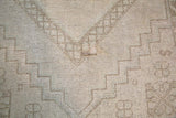 Vintage Faded Anatolian Rug 3.9ft x 5.10ft