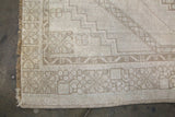 Vintage Faded Anatolian Rug 3.9ft x 5.10ft
