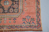 Old Konya Sille Turkish Runner Rug 3.4ftx10ft