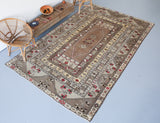 Vintage Milas Rug 6.9ftx10ft