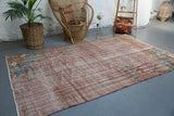 Vintage Isparta Rug 5.10ftx9.4ft