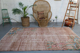 Vintage Isparta Rug 5.10ftx9.4ft