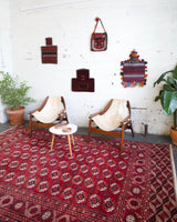 old rug, antique rug, Turkish rug, Portland, Oregon, rug store, rug shop, local shop, bright colors, wild shaman, large rug, area rug, red rug, bold color, burgundy, dark red