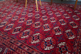 old rug, antique rug, Turkish rug, Portland, Oregon, rug store, rug shop, local shop, bright colors, wild shaman, large rug, area rug, red rug, bold color, burgundy, dark red