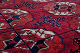old rug, antique rug, Turkish rug, Portland, Oregon, rug store, rug shop, local shop, bright colors, wild shaman, large rug, area rug, red rug, bold color, burgundy, dark red