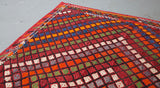 Old Aegean Kilim 3.8ftx4.8ft