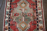 Vintage Faded Anatolian Turkish Rug 2.9x6.1ft