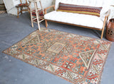 Old Çanakkale Rug 4.2ftx6.3ft