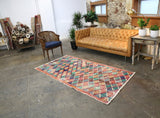 Vintage Isparta Rug 3.11ftx7.5ft