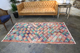 Vintage Isparta Rug 3.11ftx7.5ft