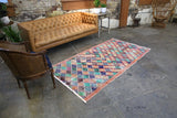 Vintage Isparta Rug 3.11ftx7.5ft